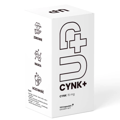 UP Health Pharma - UP Cynk+ - 100 kapsułek UP Health Pharma - UP Cynk+ - 100 kapsułek